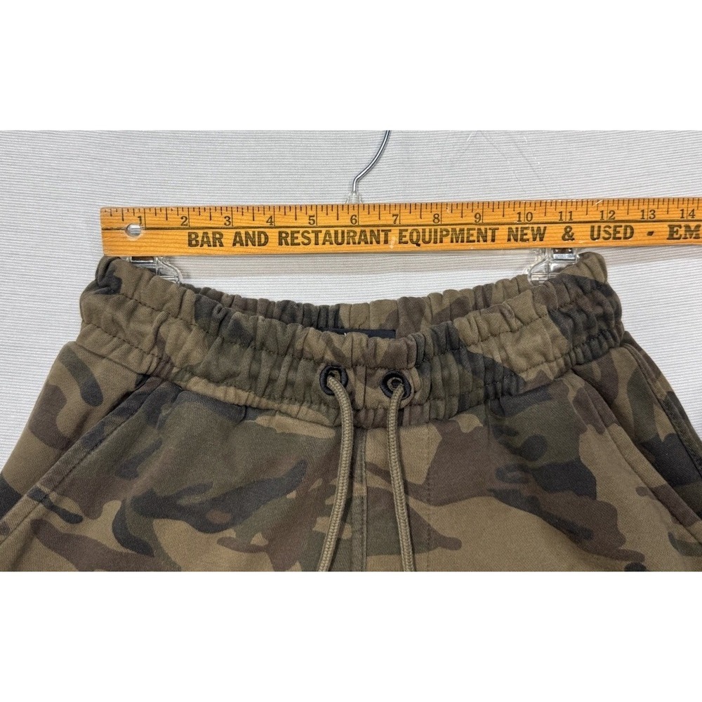 YoungLA Mens Lounge Short Sz M Green Camo Running Gym Workout 4" Ins - Picture 8 of 16